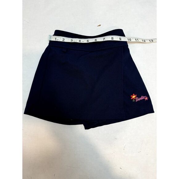 Vintage 2000 Y2K Barbie Embroidered Skort Navy Blue - Girls Size 5 - Picture 4 of 9